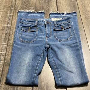 Treasure & Bond Raw Hem Jeans Big Girls Size 14